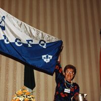 Lancement du drapeau de l'UCFO